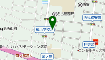 榎白山神社の地図画像