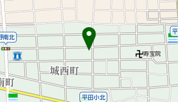 内田接骨院の地図画像