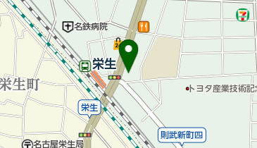 成瀬化学株式会社の地図画像