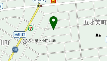 株式会社アイシンの地図画像