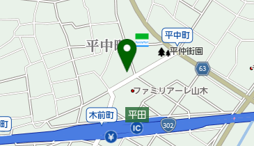 サロンド・ヒラタの地図画像