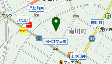 ハヤカワバーバー&エステティックの地図画像