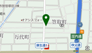 かさとり調剤薬局の地図画像