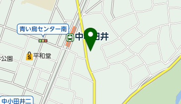 井上理容の地図画像