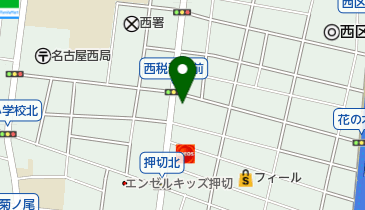 井上理容館の地図画像