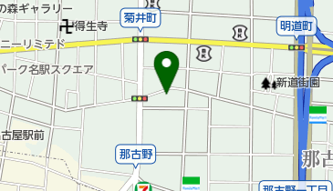 ライズ理容の地図画像