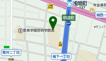 菊井地域スポーツセンターの地図画像