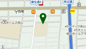 浄心地域スポーツセンターの地図画像