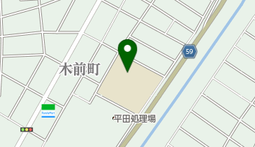 平田地域スポーツセンターの地図画像