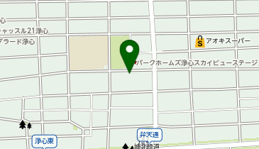 名古屋市役所 健康福祉局 名古屋市シルバー人材センター 西部支部の地図画像