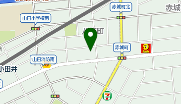 名古屋市山田地区会館の地図画像