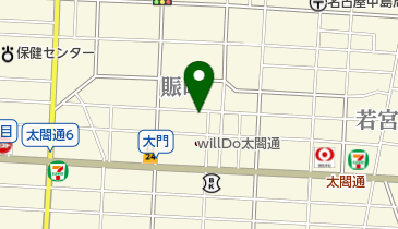 山一カーテン・カーペットの地図画像