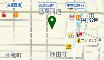 千成コミュニティセンターの地図画像