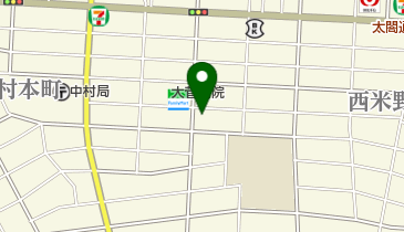 日吉コミュニティセンターの地図画像