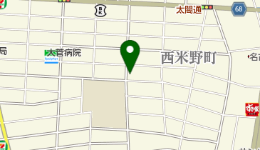 加藤カイロプラクティック院律体研究会の地図画像