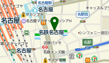 名古屋地下街株式会社の地図画像