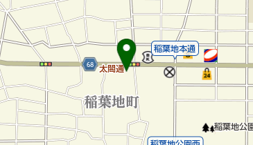 秋田金物店の地図画像