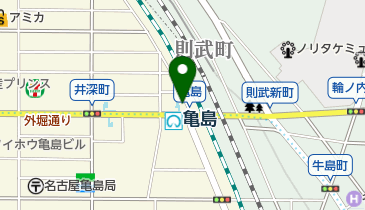 三ツ星屋金物支店の地図画像