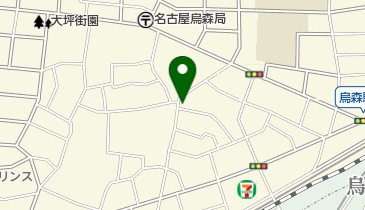 西村クリーニング店の地図画像
