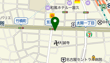 名古屋税理士会 名古屋中村支部の地図画像
