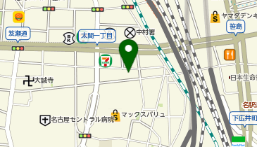 ノエビア名古屋栄販売社の地図画像