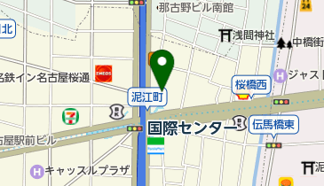 国際連合地域開発センターの地図画像