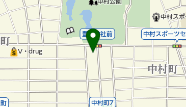 呉服の亀屋の地図画像