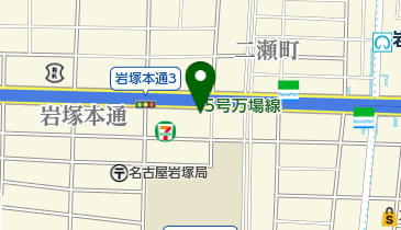 愛知日産自動車株式会社 岩塚店の地図画像