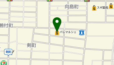 寿司丸忠 パレマルシェ中村店の地図画像