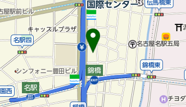 山文商事株式会社名古屋支店の地図画像