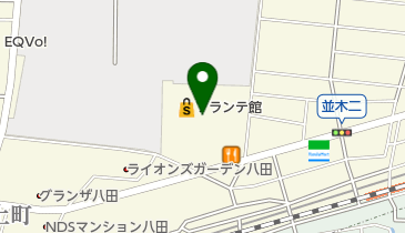 市場のまぐろ家八田店の地図画像