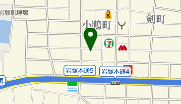 有限会社塩田塗装の地図画像