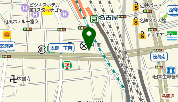ヘアー・スタイルクリップの地図画像