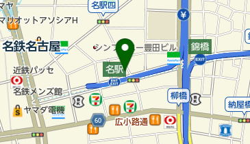 とまと亭の地図画像