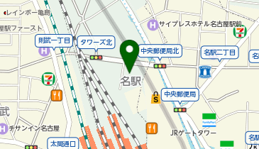 MHI保険サービス株式会社名古屋支店の地図画像