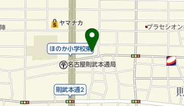 あけぼの理容館の地図画像