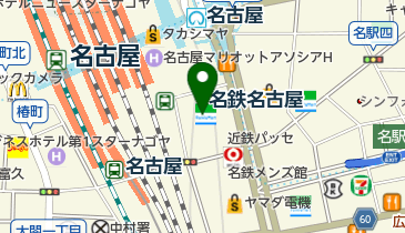 シンシ館メルサ店の地図画像