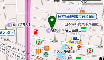 双鶴鍼灸金山治療室の地図画像