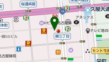 街のいんさつ屋の地図画像
