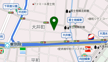 田中漆塗料店の地図画像