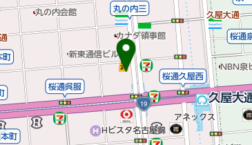 日新運輸株式会社名古屋営業所の地図画像