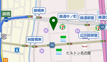 ミヤコ化学株式会社名古屋支社の地図画像