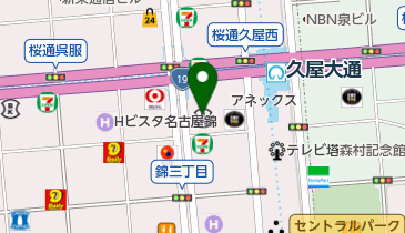 東セロ株式会社名古屋支店の地図画像