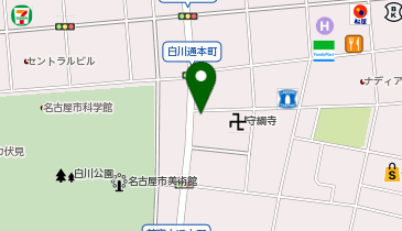 ギャラリー聚の地図画像