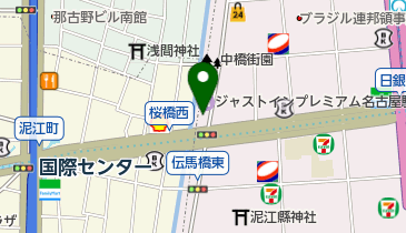 装賀きもの学院名古屋本校の地図画像