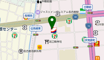 総合資格学院名古屋伏見校の地図画像