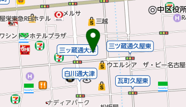株式会社ヤマハミュージック東海 名古屋店 栄音楽センターの地図画像
