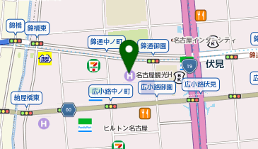 株式会社松枝衣裳店総本店 名古屋観光ホテル店の地図画像