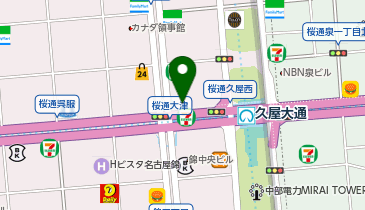 SOHOプラザの地図画像