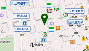 名古屋美術倶楽部の地図画像